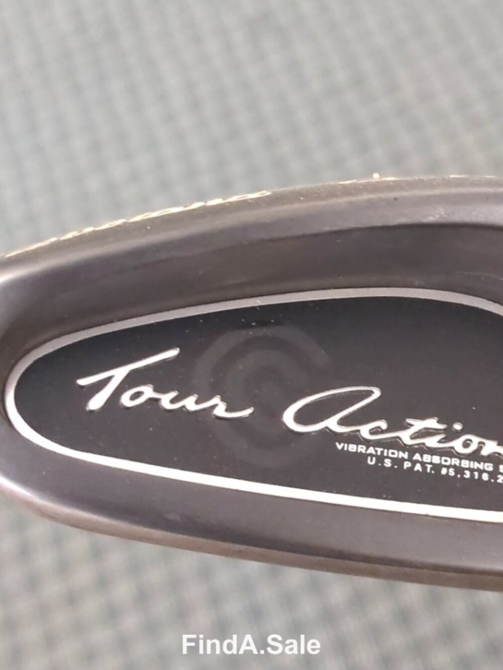 Cleveland Tour Action 6 Iron Golf Club, LH Gunmetal Black